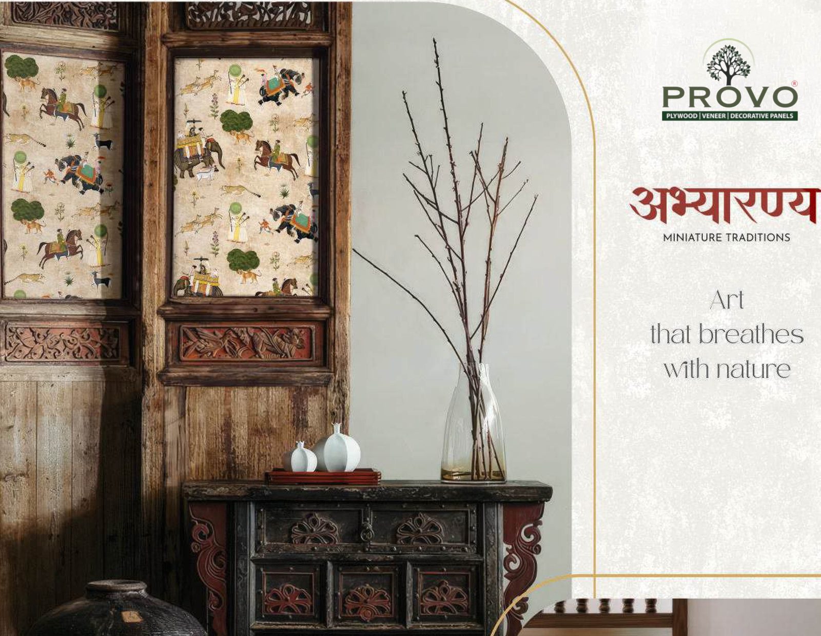 Decorative Surfaces used in a completed Kolkata interior project by PROVO — example 7