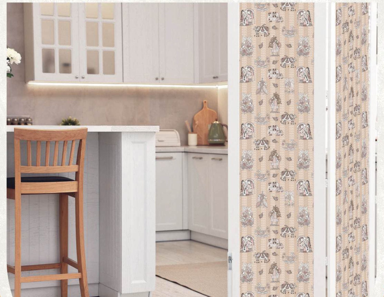 Decorative Surfaces used in a completed Kolkata interior project by PROVO — example 11