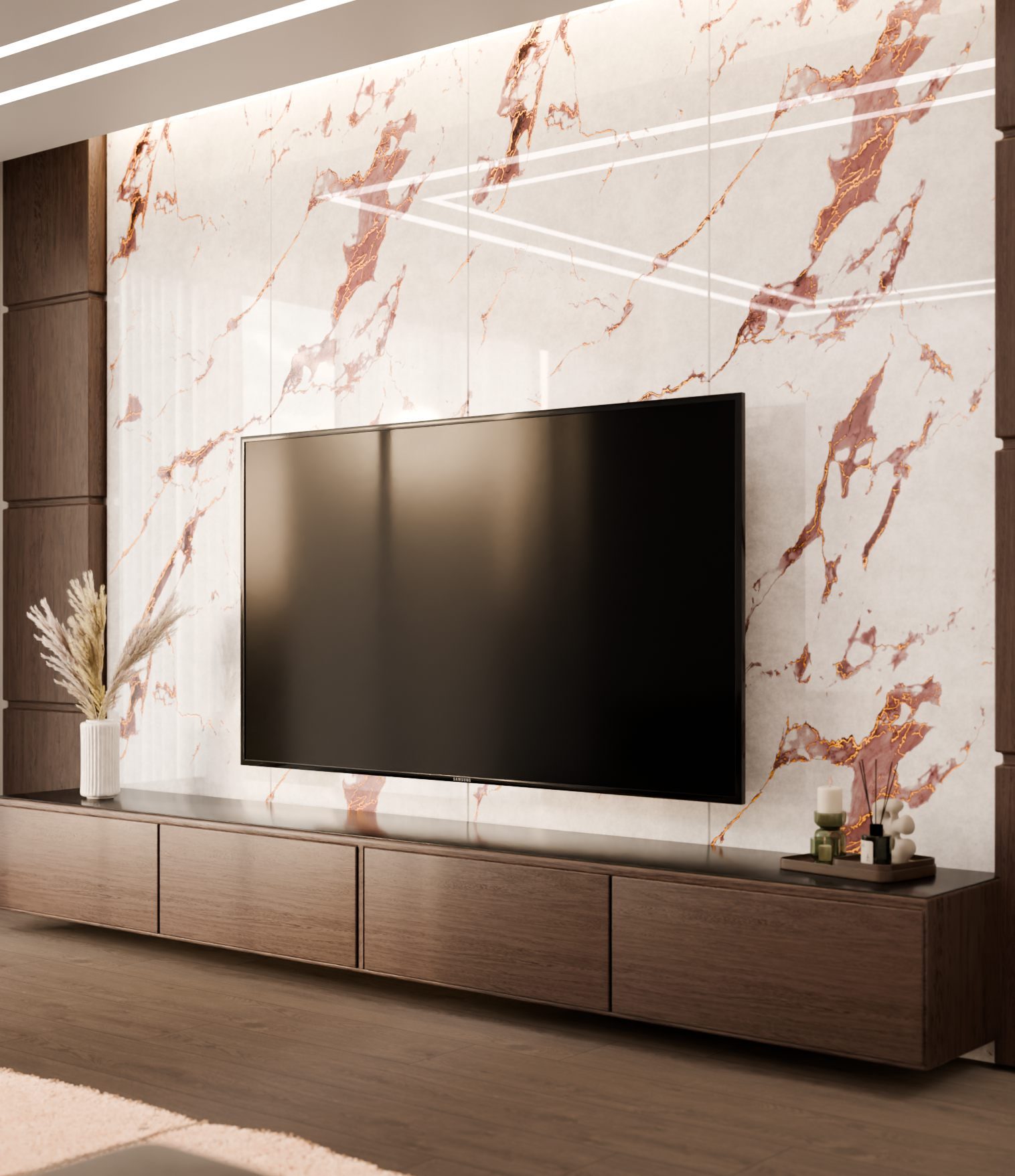 Decorative Laminates used in a completed Kolkata interior project by PROVO — example 8