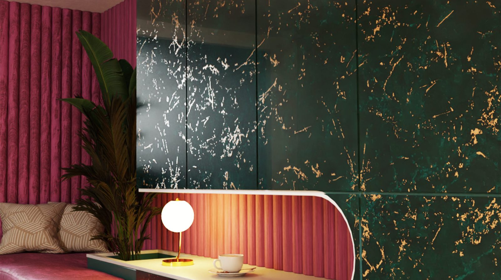 Decorative Laminates used in a completed Kolkata interior project by PROVO — example 11