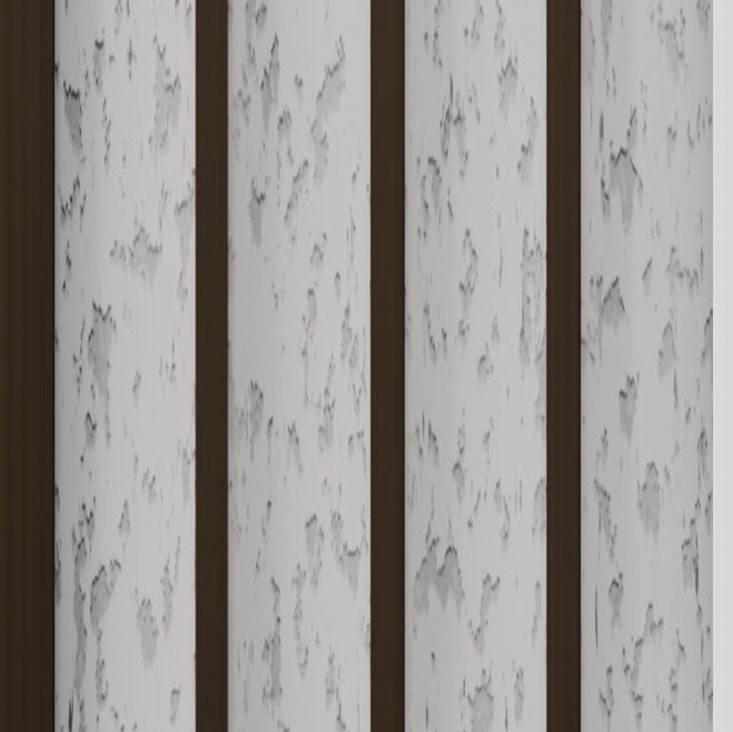 Louvers & Fluted Profiles used in a completed Kolkata interior project by PROVO — example 12