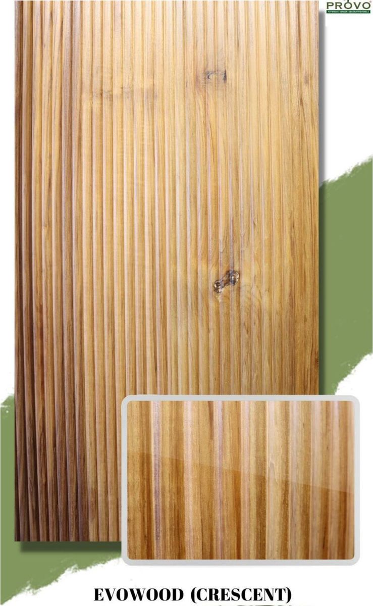 Solidwood Panels used in a completed Kolkata interior project by PROVO — example 2