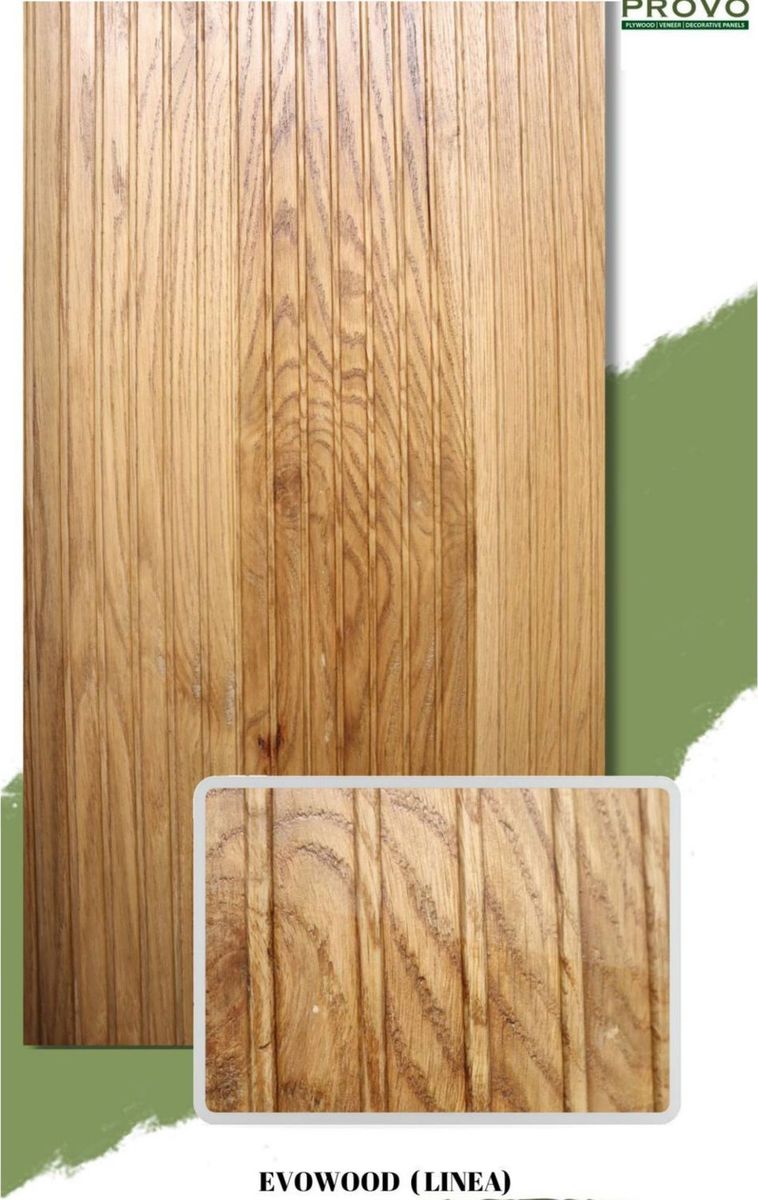 Solidwood Panels used in a completed Kolkata interior project by PROVO — example 4